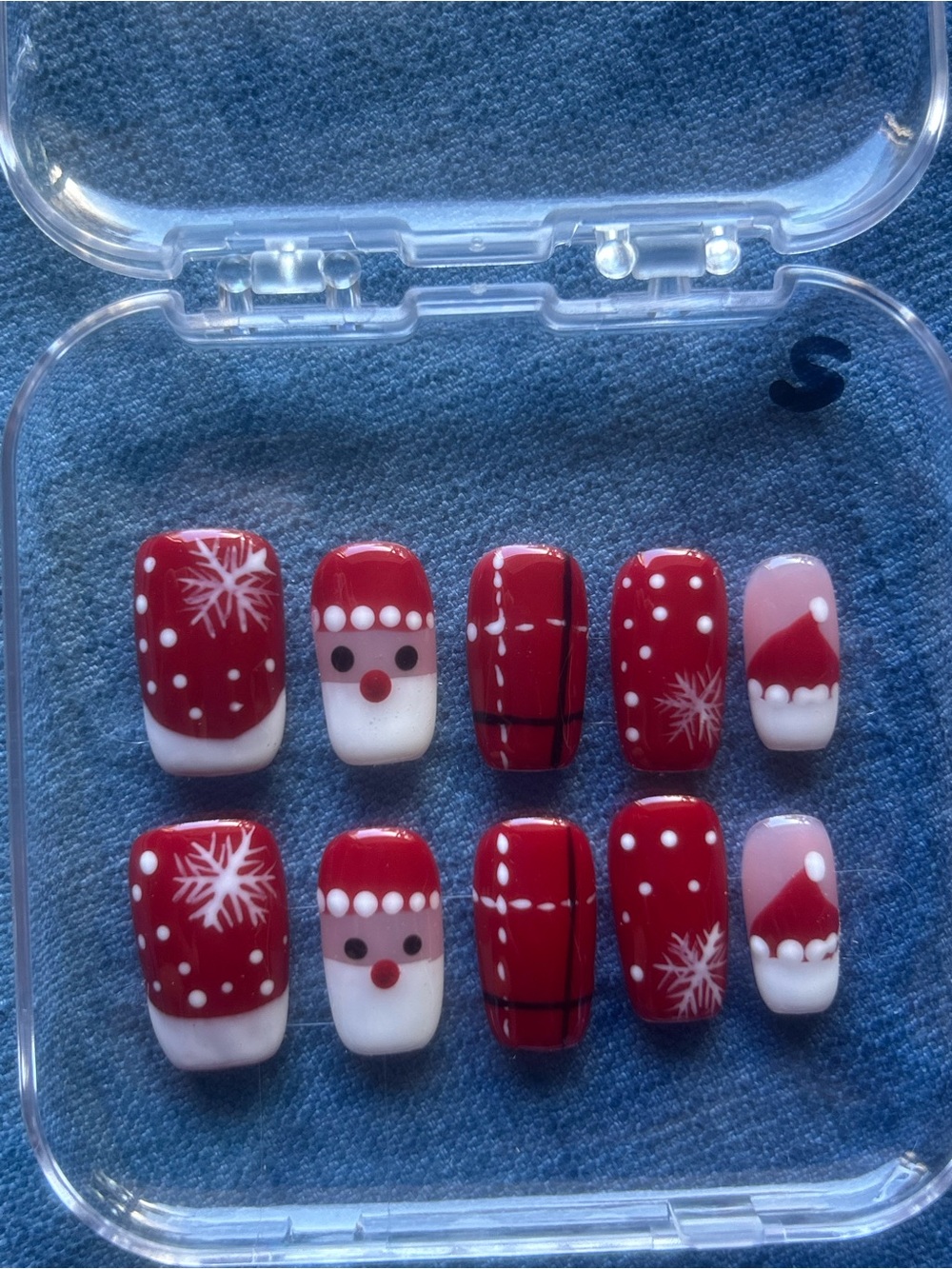 Mini Coffin - Handmade Artisan Press On Nails